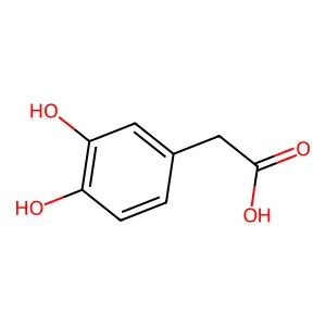 3,4-二羟基苯乙酸 structure
