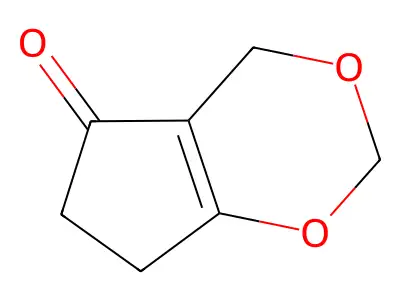 6,7-dihydrocyclopenta[d][1,3]dioxin-5(4H)-one structure