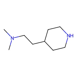 Dimethyl(2-(piperidin-4-yl)ethyl)amine structure