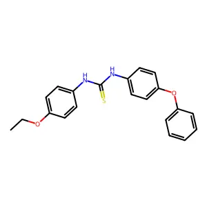 1-(4-Ethoxyphenyl)-3-(4-phenoxyphenyl)thiourea structure