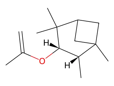 Bicyclo(3.1.1)heptanol, 2,6,6-trimethyl-, acetate structure