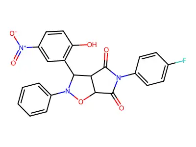 C23H16FN3O6 structure