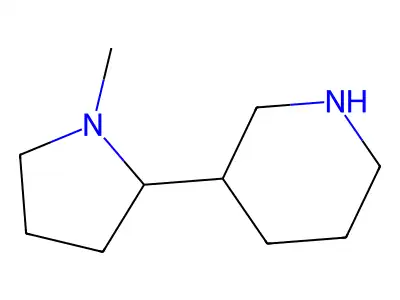 3-(1-Methylpyrrolidin-2-yl)piperidine structure