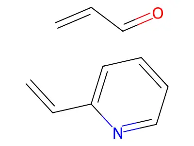 Vinylpyridine-acrolein copolymer structure