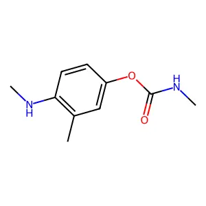 4-Methylamino-3-cresyl methylcarbamate structure