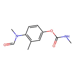 Carbamic acid, methyl-, ester with 4'-hydroxy-N-methyl-o-formotoluidide structure