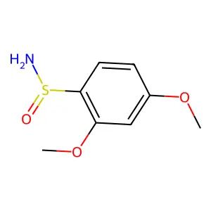 2,4-Dimethoxybenzenesulfinamide structure