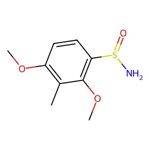 2,4-Dimethoxy-3-methylbenzenesulfinamide structure