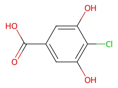 alpha-Resorcylic acid, 4-chloro- structure