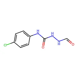1-Piperazineethanol, 4-(phenothiazin-10-ylcarbonyl)-, hydrochloride structure