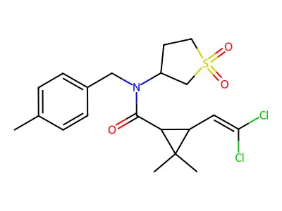 C20H25Cl2NO3S structure