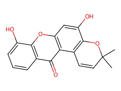 Hypericanarin structure