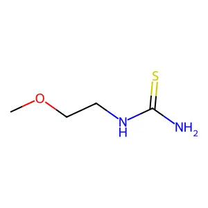 (2-Methoxyethyl)thiourea structure