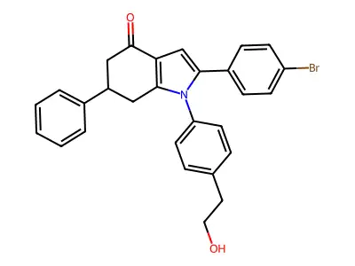 C28H24BrNO2 structure