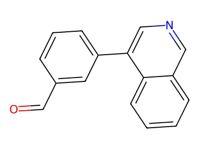 3-Isoquinolin-4-ylbenzaldehyde structure