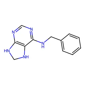 Adenine, 7,8-dihydro-N-benzyl- structure