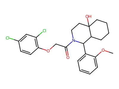 C24H27Cl2NO4 structure