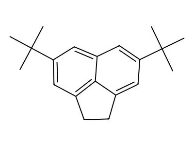 Acenaphthylene, 4,7-bis(1,1-dimethylethyl)-1,2-dihydro- structure