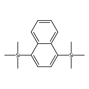 Silane, 1,4-naphthalenediylbis(trimethyl- structure