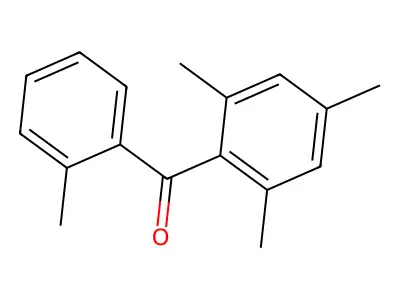 (2-Methylphenyl)(2,4,6-trimethylphenyl)methanone structure