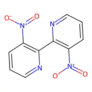 3,3'-Dinitro-2,2'-bipyridyl structure