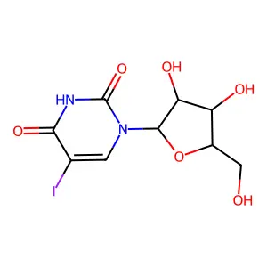 5-Iodouridine structure