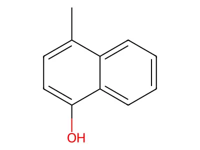 4-甲基-1-萘酚 structure