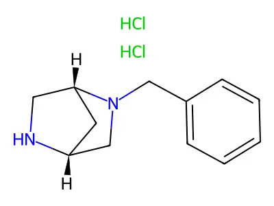 2-Benzyl-2,5-diazabicyclo[2.2.1]heptane structure