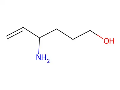 4-Aminohex-5-en-1-ol structure