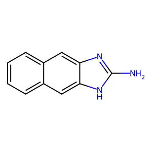 1H-Naphth[2,3-d]imidazol-2-amine structure
