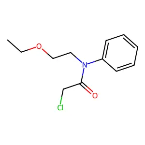 Acetanilide, 2-chloro-N-(2-ethoxyethyl)- structure