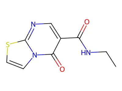 n-Ethyl-5-oxo-5h-thiazolo[3,2-a]pyrimidine-6-carboxamide structure