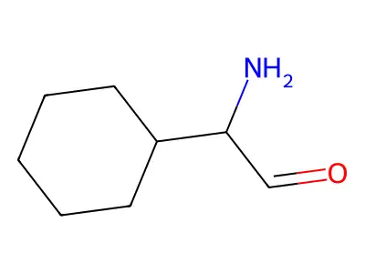2-Amino-2-cyclohexylacetaldehyde structure