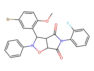 C24H18BrFN2O4 structure