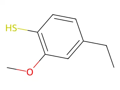 4-Ethyl-2-methoxybenzene-1-thiol structure