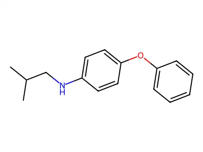 N-Isobutyl-4-phenoxyaniline structure