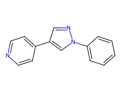 4-(1-Phenyl-1H-pyrazol-4-YL)pyridine structure