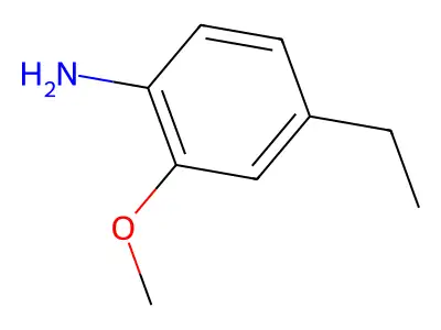 4-Ethyl-2-methoxyaniline structure