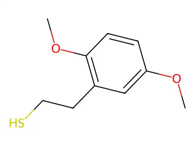 2-(2,5-Dimethoxyphenyl)ethanethiol structure