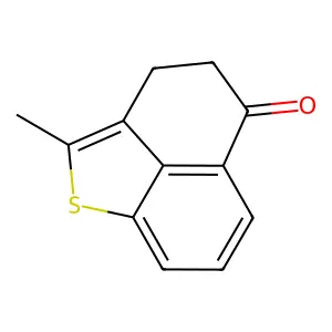 5H-Naphtho[1,8-bc]thiophen-5-one, 3,4-dihydro-2-methyl- structure
