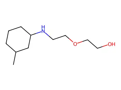 2-{2-[(3-Methylcyclohexyl)amino]ethoxy}ethan-1-ol structure