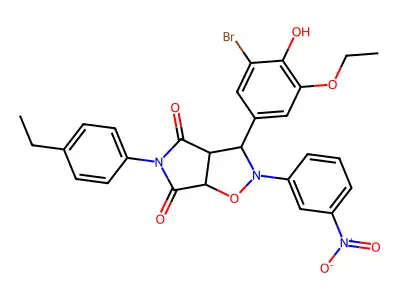 C27H24BrN3O7 structure