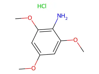 2,4,6-trimethoxyaniline Hydrochloride structure