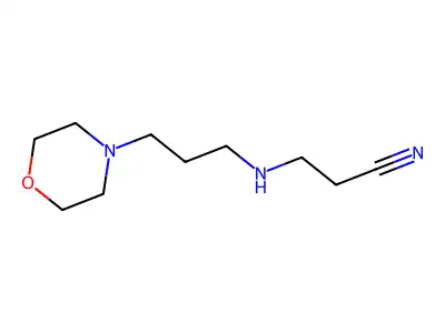 3-(3-Morpholinopropylamino)propanenitrile structure