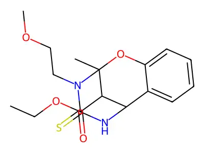 C17H22N2O4S structure