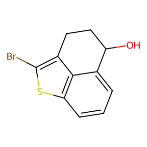 2-Bromo-4,5-dihydro-3H-naphtho[1,8-bc]thiophen-5-ol structure