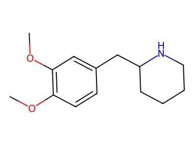 2-(3,4-Dimethoxy-benzyl)-piperidine structure