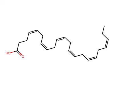 二十二碳六烯酸 structure