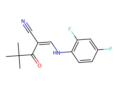 C14H14F2N2O structure