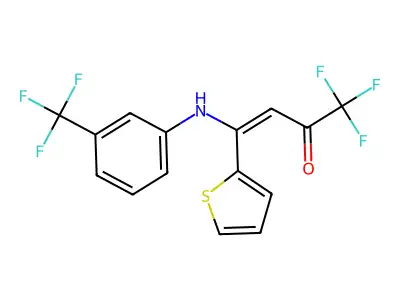 C15H9F6Nos structure